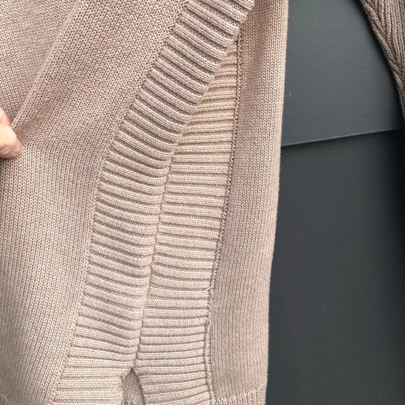 Tahari Rollneck Cotton Mix Sweater with side ribbing feature - S - Picture 3 of 6